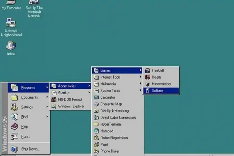 INICIO. Todos los programas y funciones en un mismo lugar.