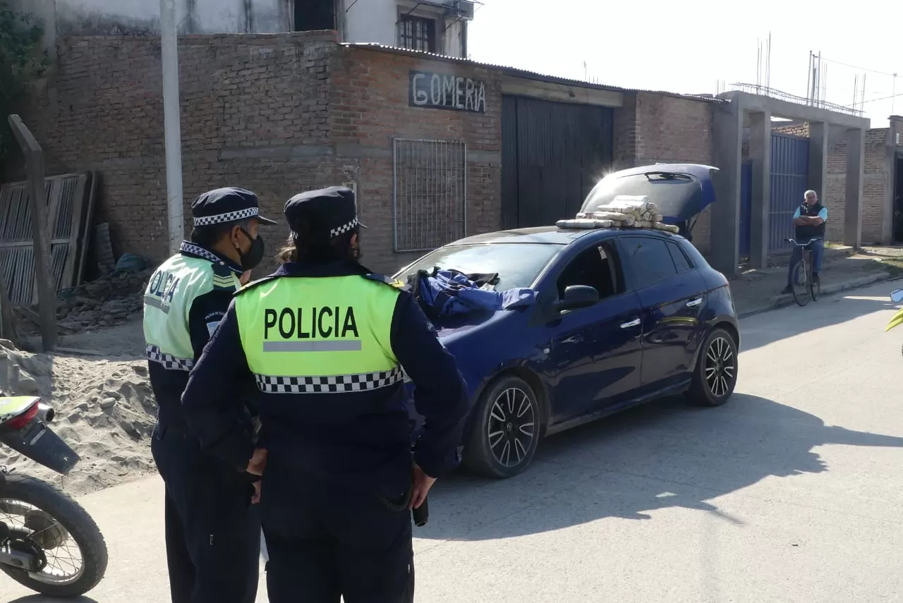 Secuestraron 26 paquetes de hojas de coca en Concepción