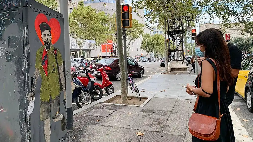 La intención del artista es resaltar a 