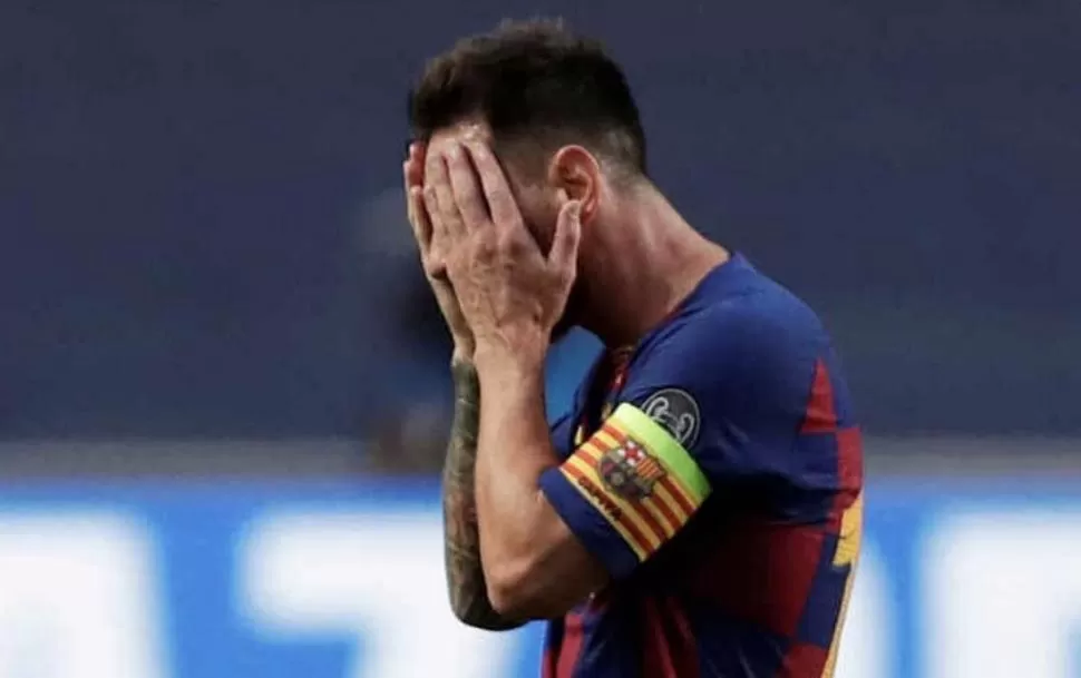 SE MANTIENE FIRME. Messi cumplió con su palabra y no se presentó a las pruebas de hisopados que realizó Barcelona.  