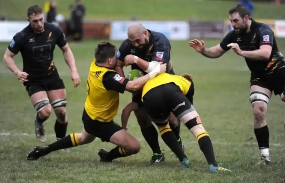 EN ESCOCIA. Hasta hace poco, Matías Sonzogni Argiró era el único argentino en ese país. Juega en Currie Chieftains.  