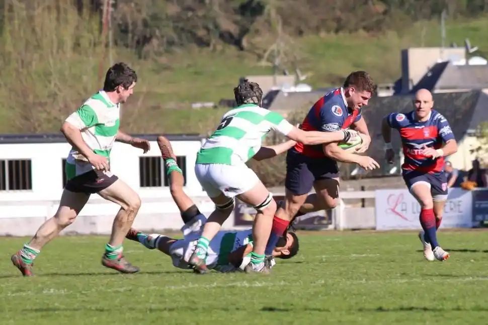 A GUSTO. Gonzalo Manso ya pasó por varios clubes del rugby francés, uno de los más receptivos con los tucumanos.  