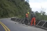 No se puede subir a los Valles: hasta las 18 hay un corte por obras en la ruta 307