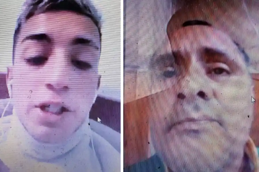 PEDIDO. El cadete Mauro Suárez (izquierda) esperó en vano una respuesta del acusado. EL IMPUTADO. Manuel Chanta (derecha) seguirá detenido por un supuesto robo.