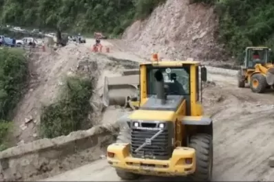 Otra vez cortan la 307, por la ejecución de obras, y no se podrá subir a los Valles