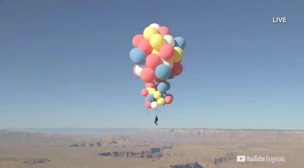 Un vuelo en globos sobre Arizona