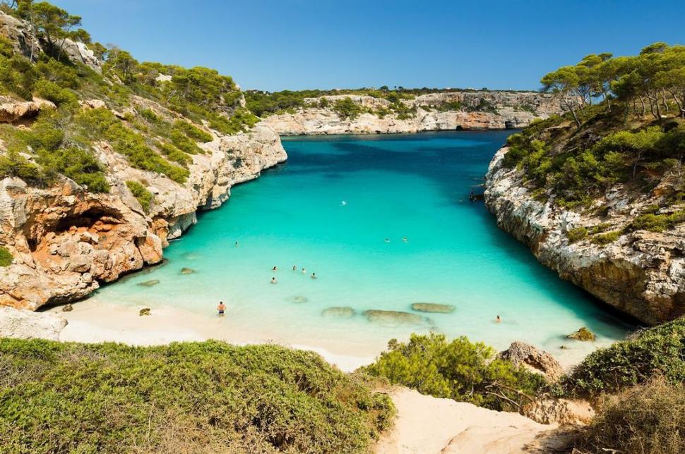 ESPAÑA. Marbella, una de las playas más buscadas de España.