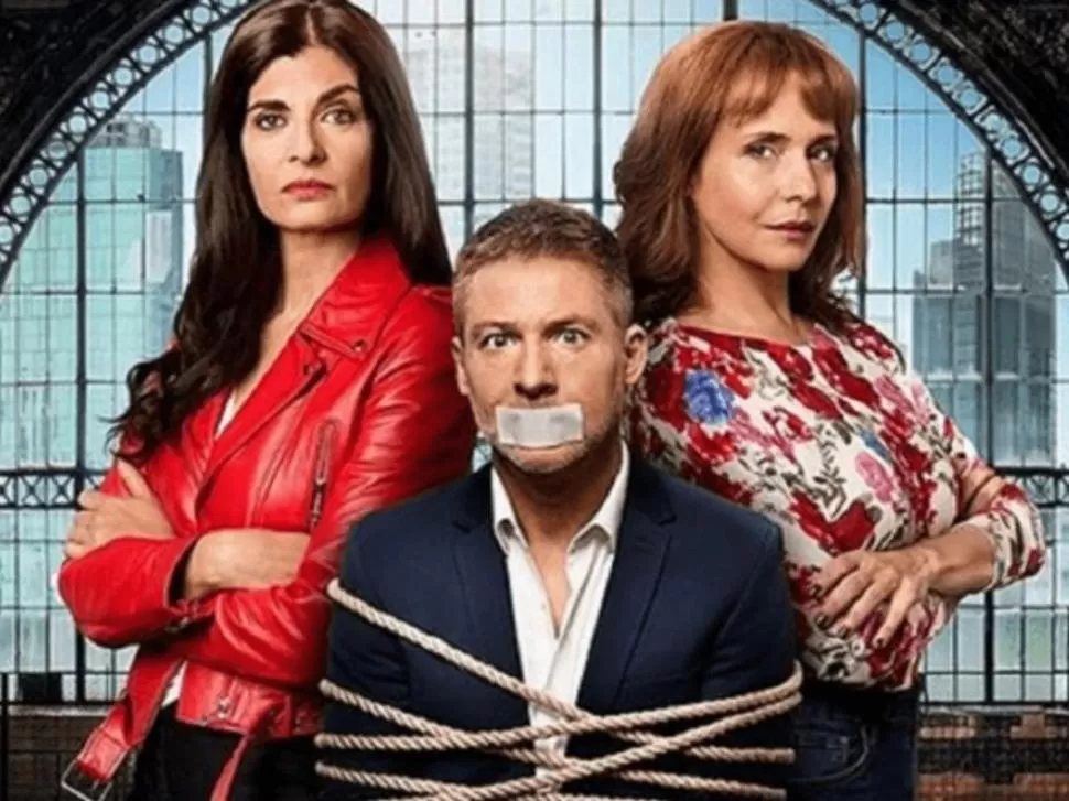 ENGAÑADAS. Villamil y Toscano, las esposas de Suar en “Corazón loco”. 