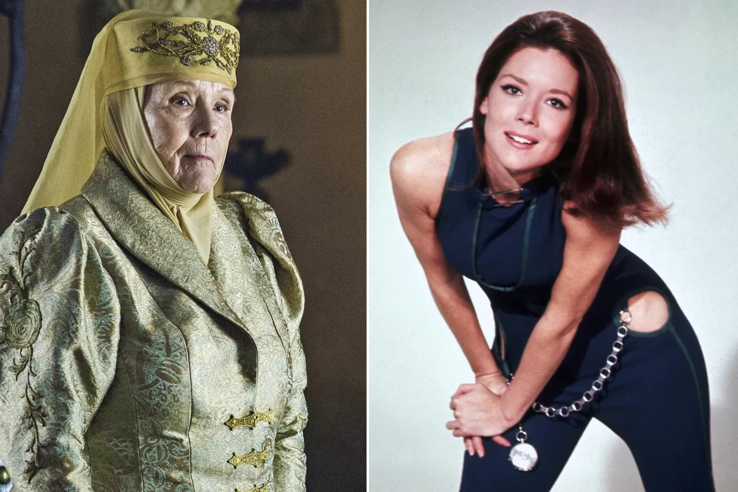 Murió Diana Rigg, la emblemática actriz de “Juego de tronos” y “Los vengadores” 