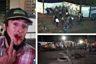 Tras los incidentes, productores mantienen la protesta en plaza Independencia