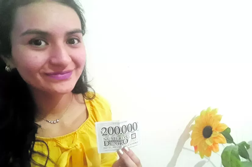 Una joven de 25 años se quedó con el pozo de los Números de Oro