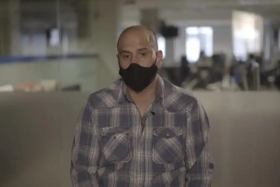 PREOCUPACIÓN. Miguel cuenta que todavía no cobraron todo julio. 