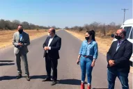 El Presidente oficializó mediante videoconferencia las obras en la ruta 157