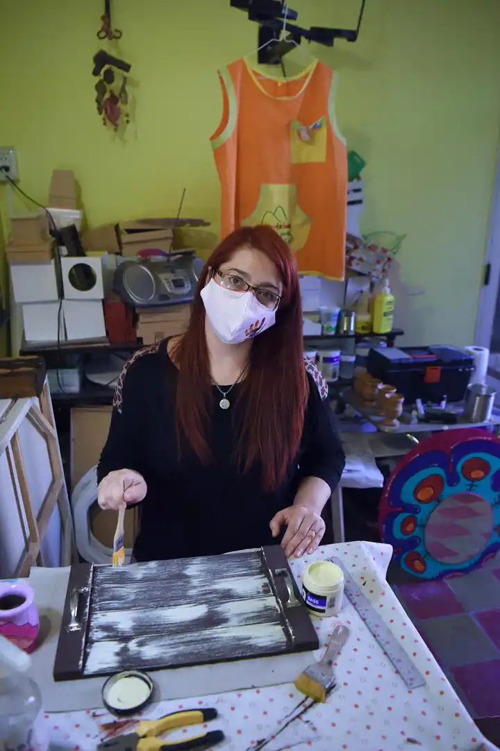 Nieves Martínez, jardín Lomita Linda