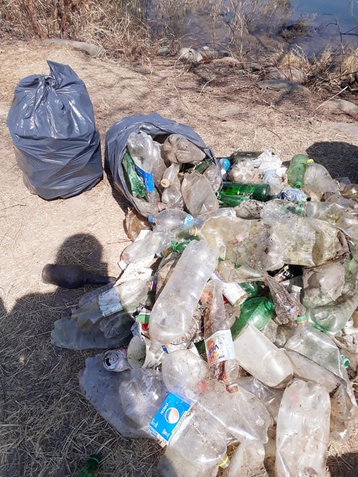 La basura de la represa de Los Pizarro movilizó a los jóvenes a cambiar esa realidad