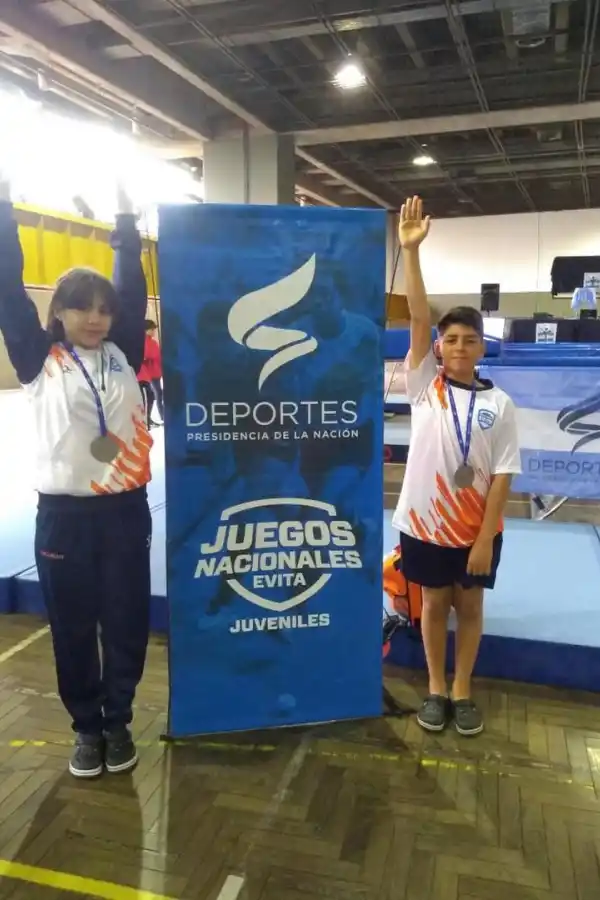 PROTAGONISTAS. Melina y Juan harán deporte unificado.