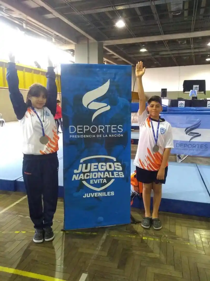 PROTAGONISTAS. Melina y Juan harán deporte unificado.