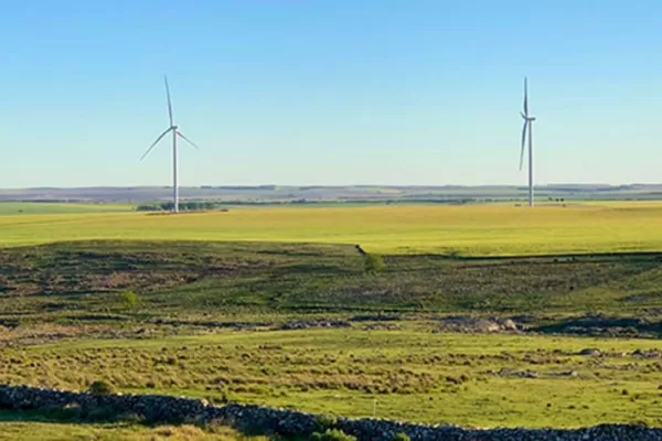 El parque eólico Los Teros empezó hoy a aportar energía al sistema eléctrico nacional