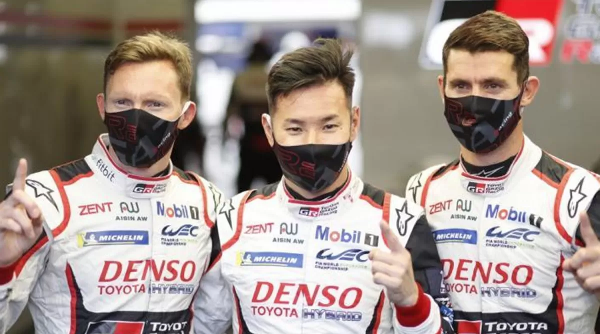José María López (derecha) formará parte del equipo Toyota TS050 Hybrid, que correrá las “24 Horas de Le Mans”.