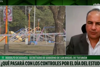 Cerrarán parques y plazas de la capital por el fin de semana y por el Día del Estudiante