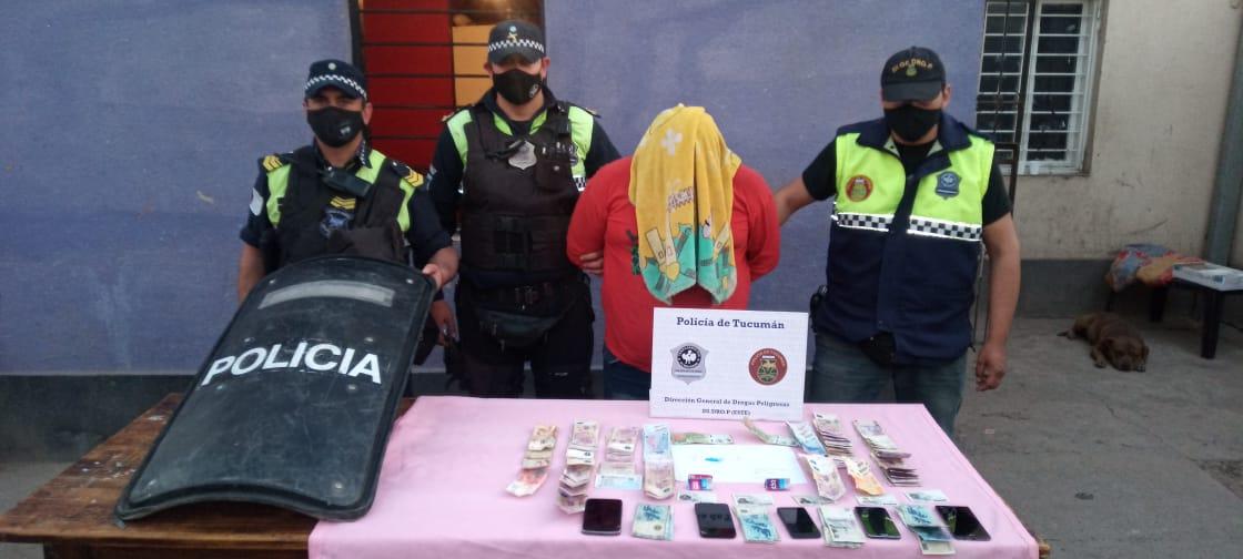 Narcomenudeo en Alderetes: secuestraron  $100.000 y estupefacientes en diferentes allanamientos