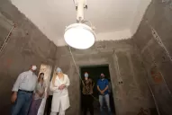 Manzur recorrió el hospital de Alberdi y Chahla destacó la poca cantidad de contagios en esa ciudad