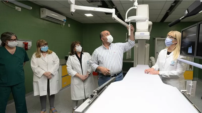 El Hospital de Niños incorporó un angiógrafo digital