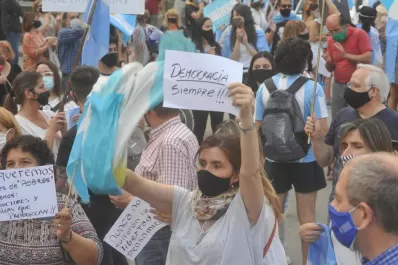 Una protesta al grito de “basta de impunidad”