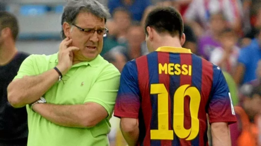 Sé que si usted llama al presidente, me echa, le dijo Martino a Messi cuando era DT en Barcelona