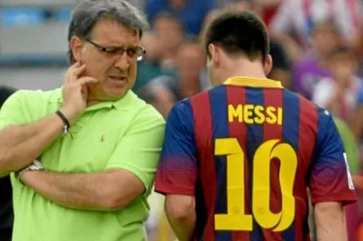 Sé que si usted llama al presidente, me echa, le dijo Martino a Messi cuando era DT en Barcelona