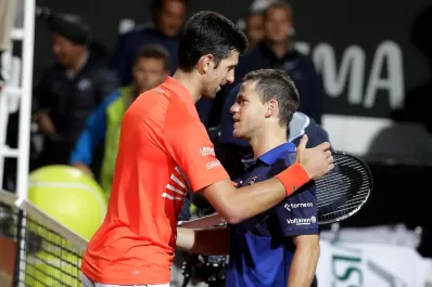 Diego Schwartzman y Novak Djokovic van por el Masters 1000 de Roma