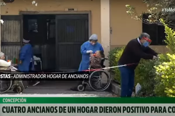 En Concepción, abuelos de un hogar no reciben visitas de familiares hace más de 150 días