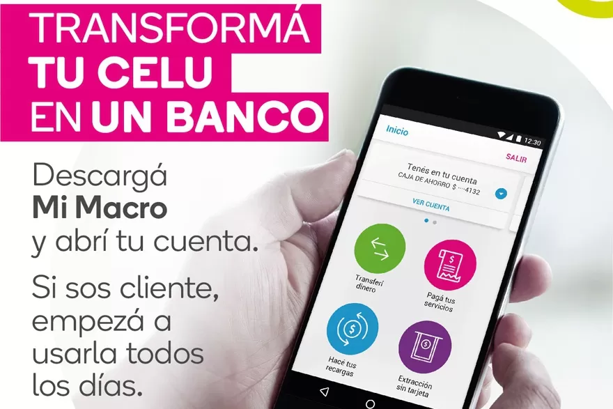Mi Macro, la nueva app que lanzó la entidad bancaria para los usuarios