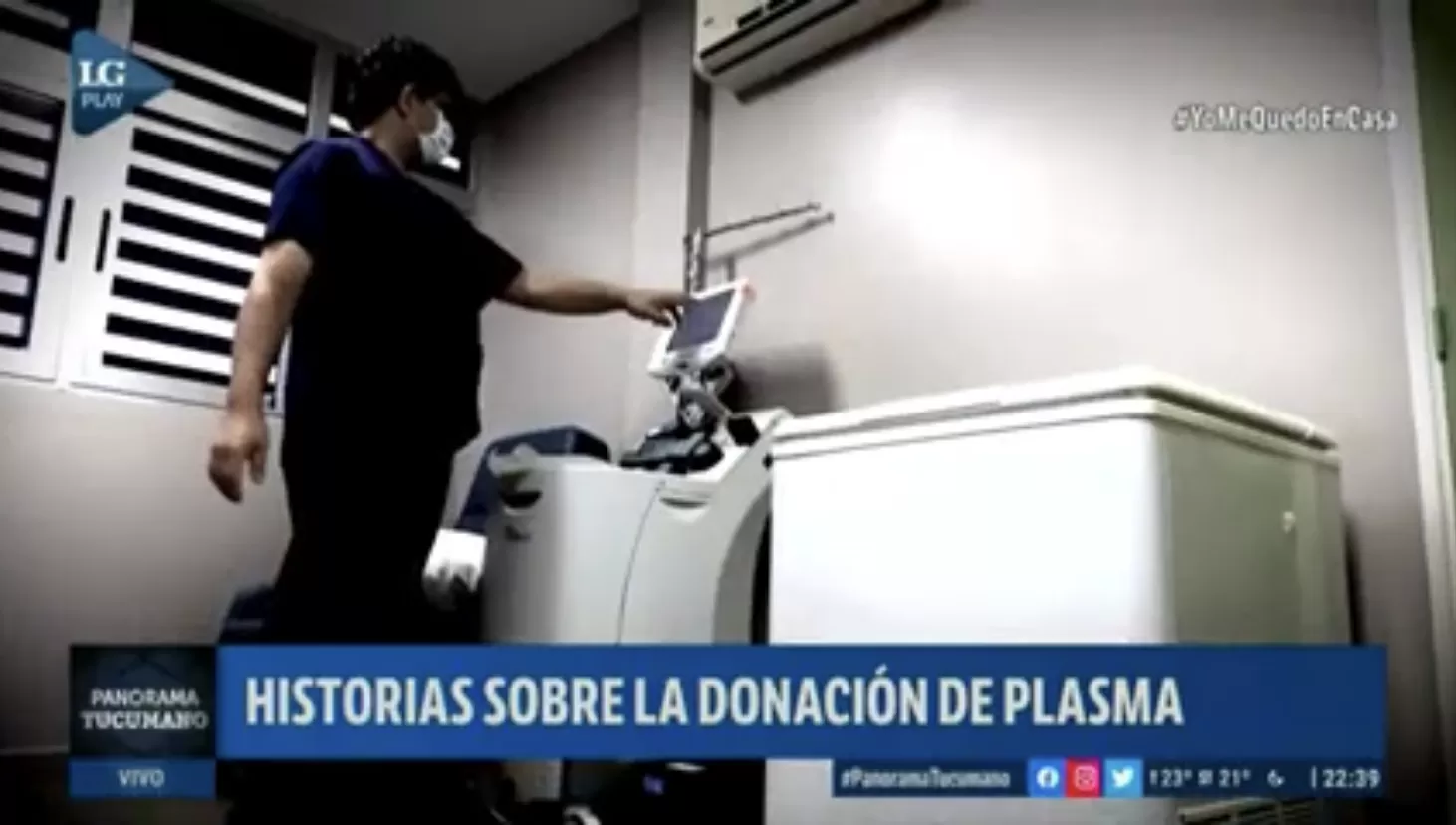 SOLIDARIDAD. Muchos tucumanos se acercaron a donar plasma, a partir de pedidos que circularon por redes sociales.
