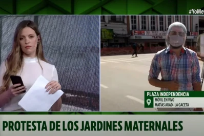 Jardines maternales se movilizaron para pedir la asistencia del Gobierno