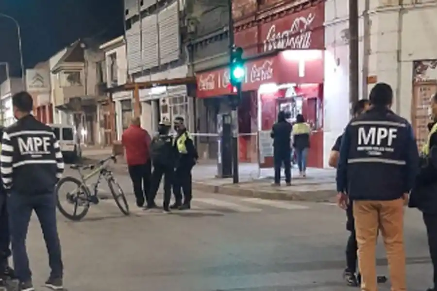 EL ESCENARIO. La banda está acusada de asesinar a la empresaria en la esquina de Alem y Crisóstomo Álvarez.