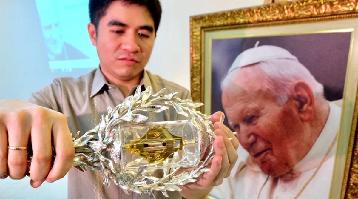 Roban una reliquia de Juan Pablo II