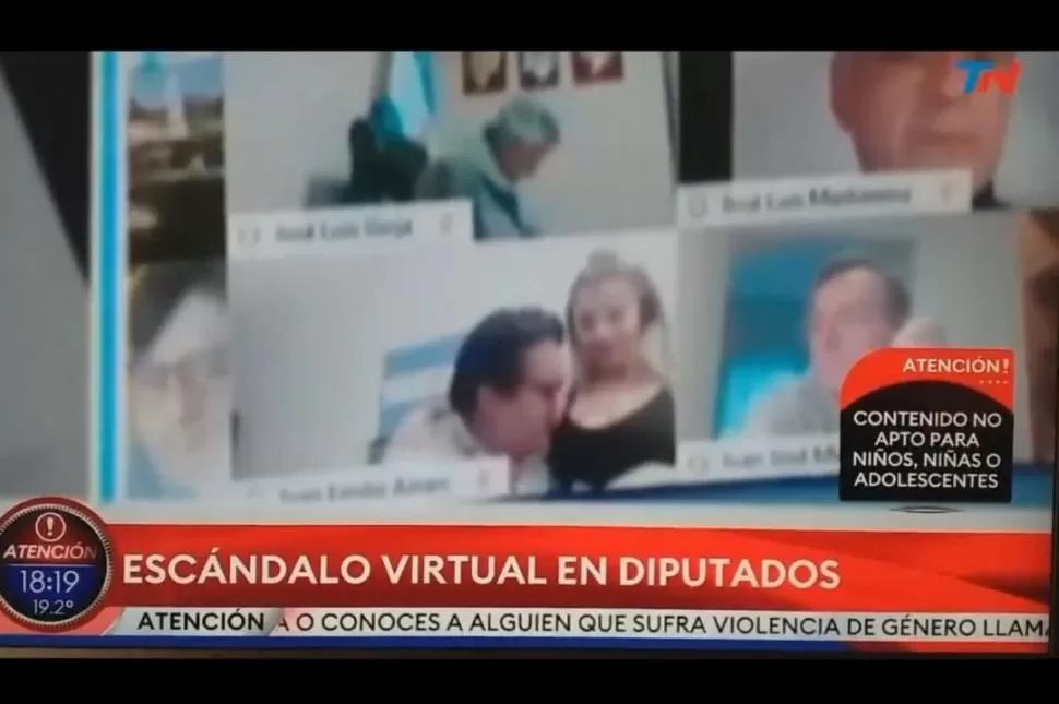 Tucumanos sintieron vergüenza al ver la escena sexual del diputado Ameri en plena sesión