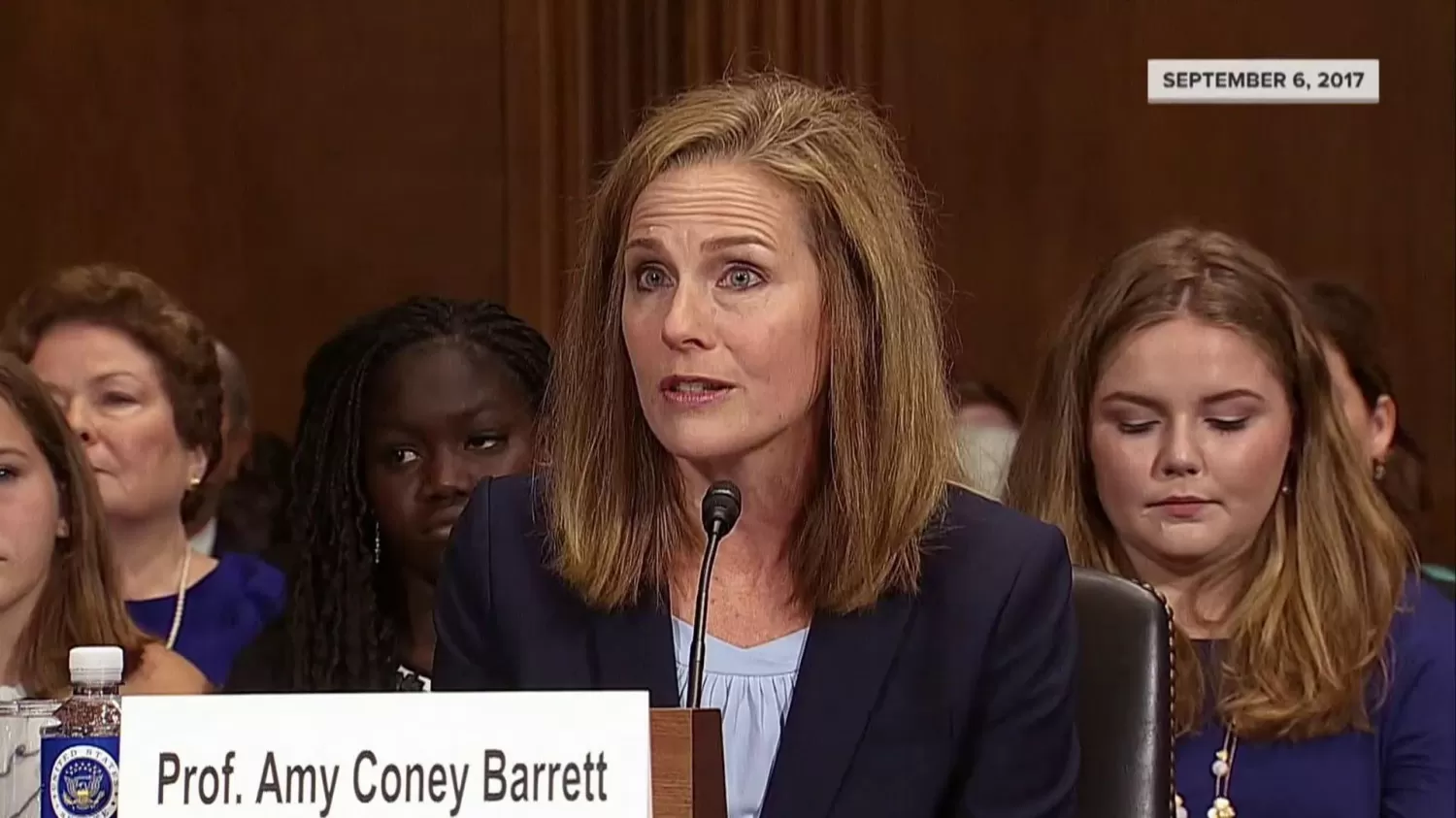 ABOGADA CONSERVADORA. Amy Coney Barrett fue nominada para la Corte de EEUU. Foto: NBC News.