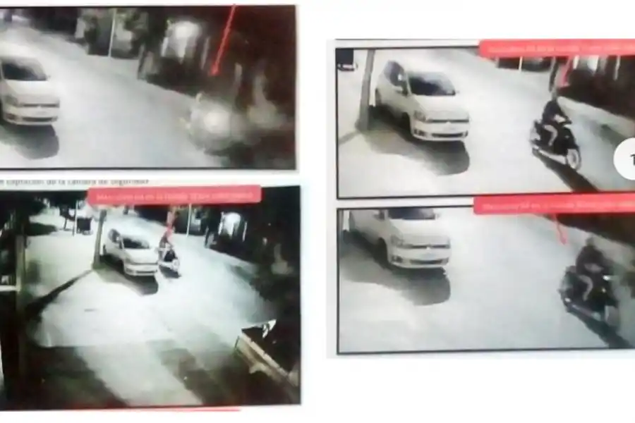 Las cámaras de seguridad dejaron algunas escenas clave