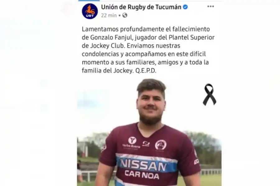 Duro golpe al rugby tucumano: murió un jugador del Jockey (T) por coronavirus