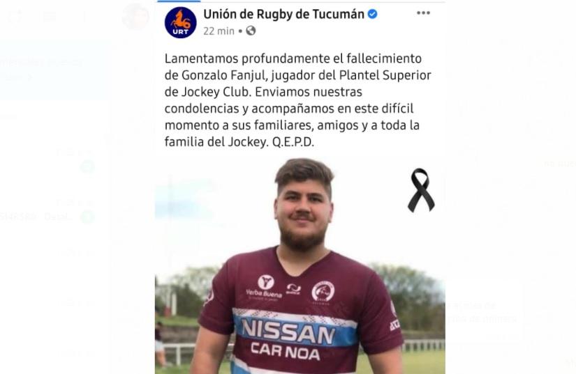 Duro golpe al rugby tucumano: murió un jugador del Jockey (T) por coronavirus