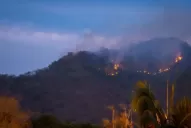 Se sumaron nuevos focos de incendio en el cerro San Javier