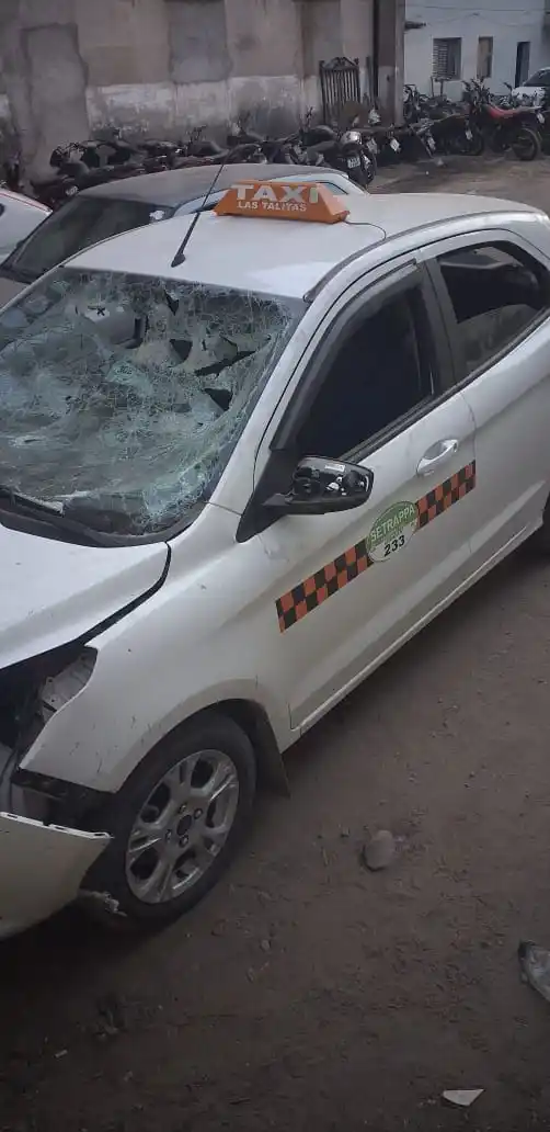 “Isma Toro” dijo que el día del robo y daño de un taxi estuvo con su novia en un departamento