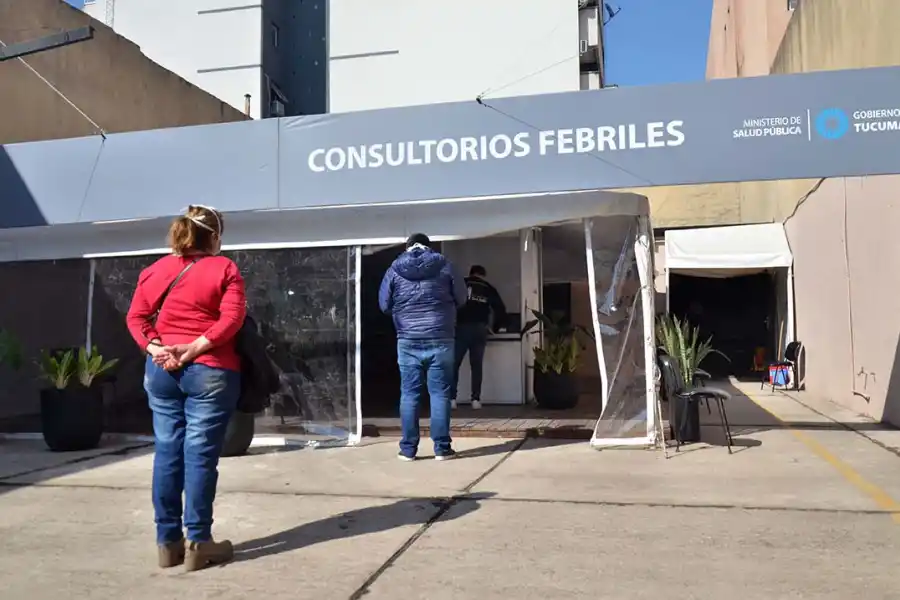 CONSULTORIO DE FEBRILES. Foto: Siprosa