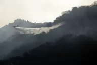 Controlan el fuego en San Javier y trabajan para mitigarlo