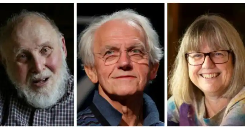 Arthur Ashkin (Estados Unidos), Gérard Mourou (Francia) y Donnna Strickland (Canadá)