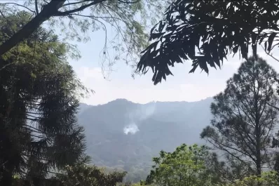 ¡Otra vez fuego! Los bomberos debieron regresar al cerro San Javier