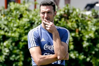 Scaloni: fue una citación atípica, con jugadores que tienen muy pocos minutos