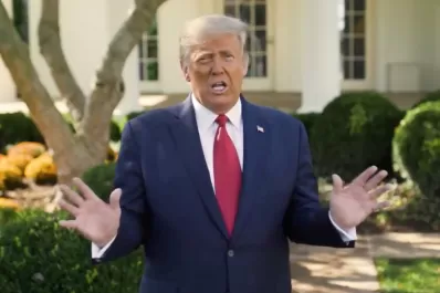 Trump rompe la cuarentena y dice que contagiarse fue una bendición de Dios